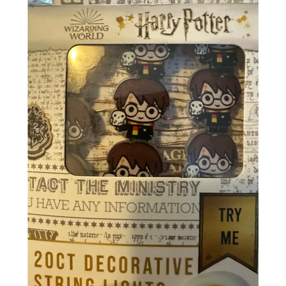 Harry Potter Chibi 20ct Copper String Lights